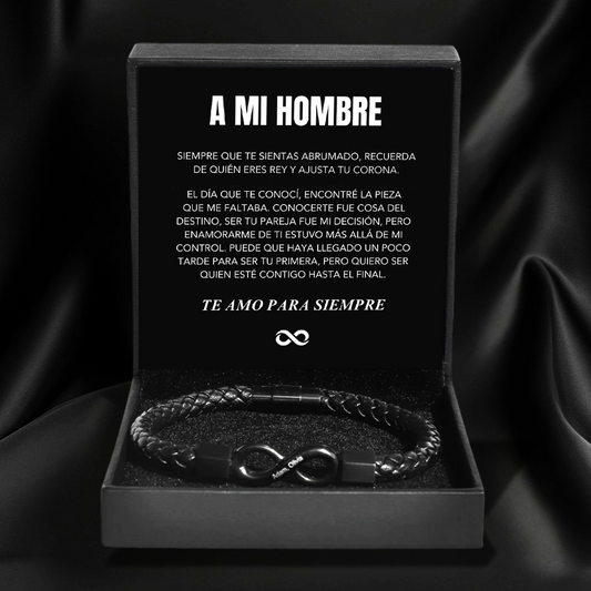Für meinen Mann – Pulsera Infinita Personalizada
