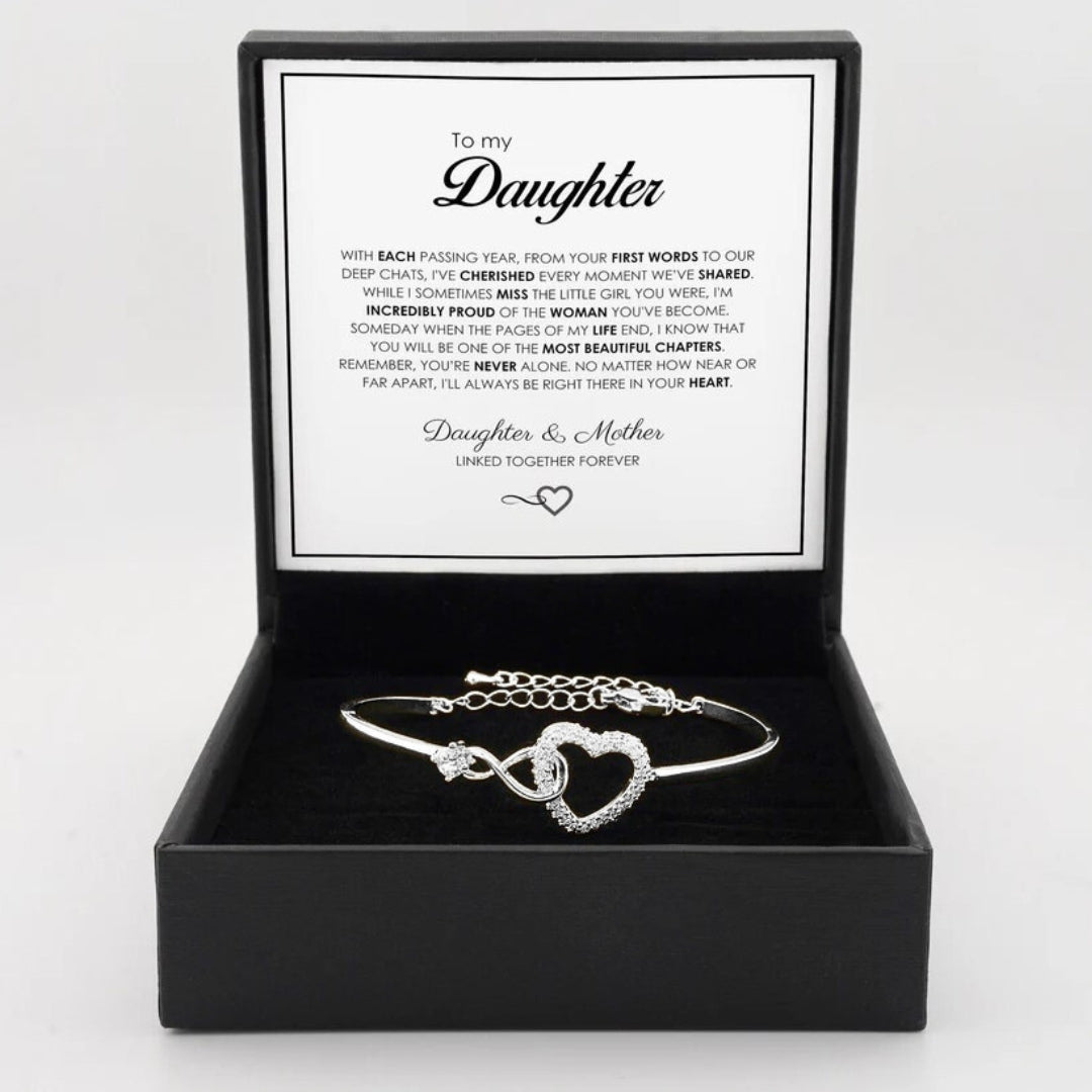 "To My Daughter" Forever Connected Bracelet