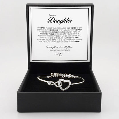 "To My Daughter" Forever Connected Bracelet