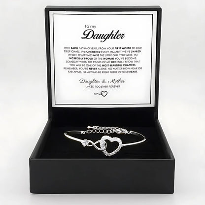 "To My Daughter" Forever Connected Bracelet